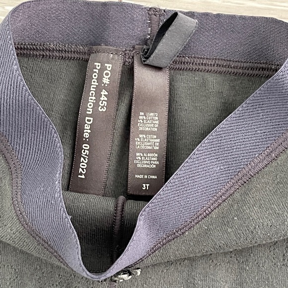 Skims Kids Logo Pointelle tank, t-shirt and short set 3T - Picture 5 of 6